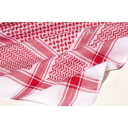 شماغ البسام أحمر البصمة 21 ختم احمر و ابيض