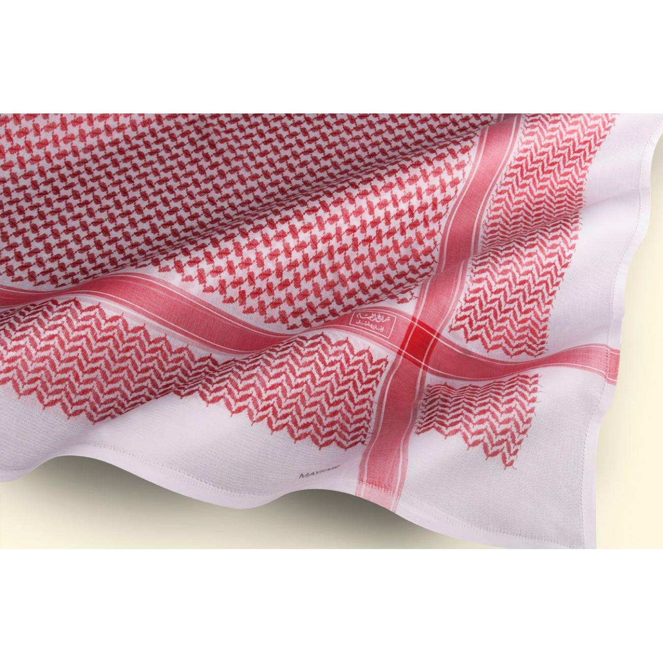 شماغ البسام أحمر ماي فير موديل 35