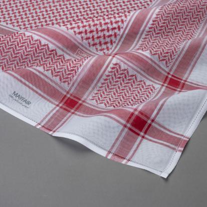 شماغ البسام أحمر ماي فير كلاسيك