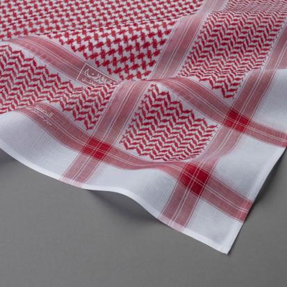 شماغ البسام أحمر البصمة 3