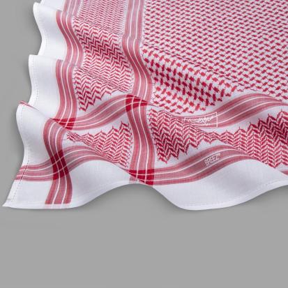 شماغ البسام أحمر بريز موديل 95