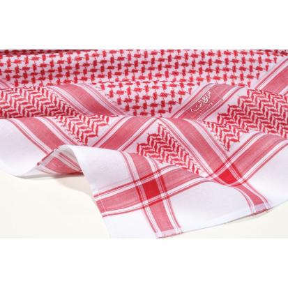 شماغ البسام أحمر البصمة 20 ختم احمر و ابيض