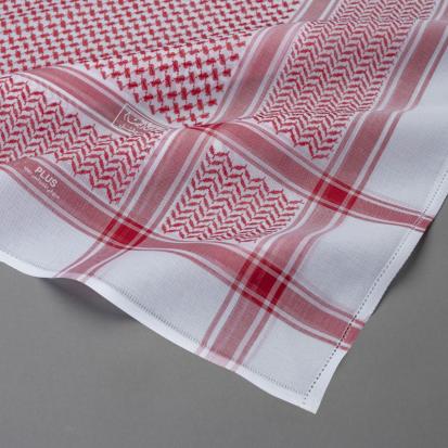 شماغ البسام أحمر بلس كلاسيك