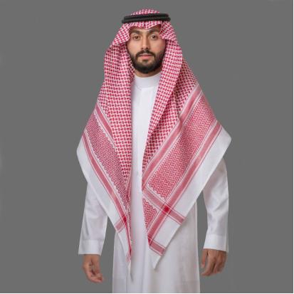 شماغ البسام أحمر بريز موديل 99