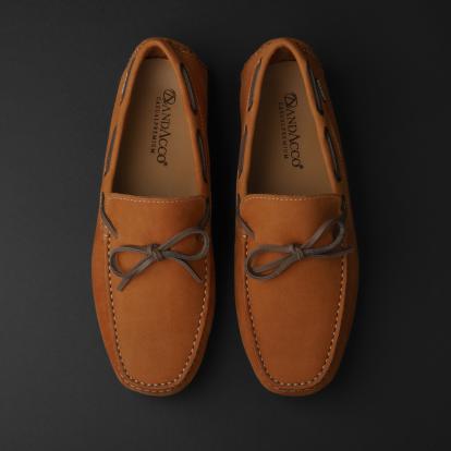 حذاء موكاسين برتقالي داكن نوبوك 9819