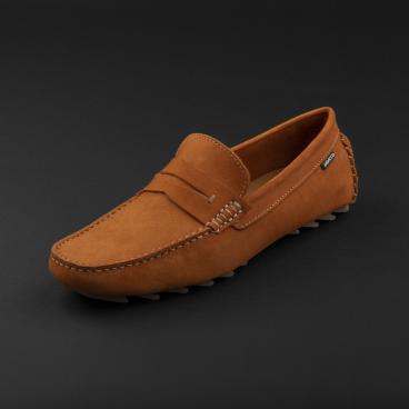 حذاء موكاسين برتقالي نوبوك 9823