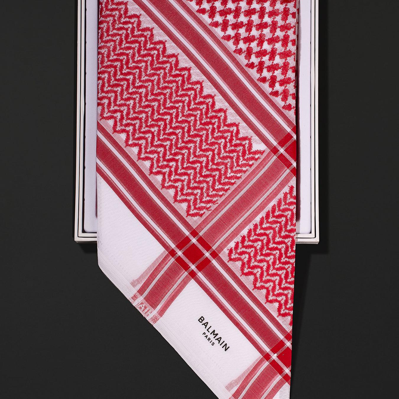 شماغ بالمان مودرن احمر 2024 BM.R