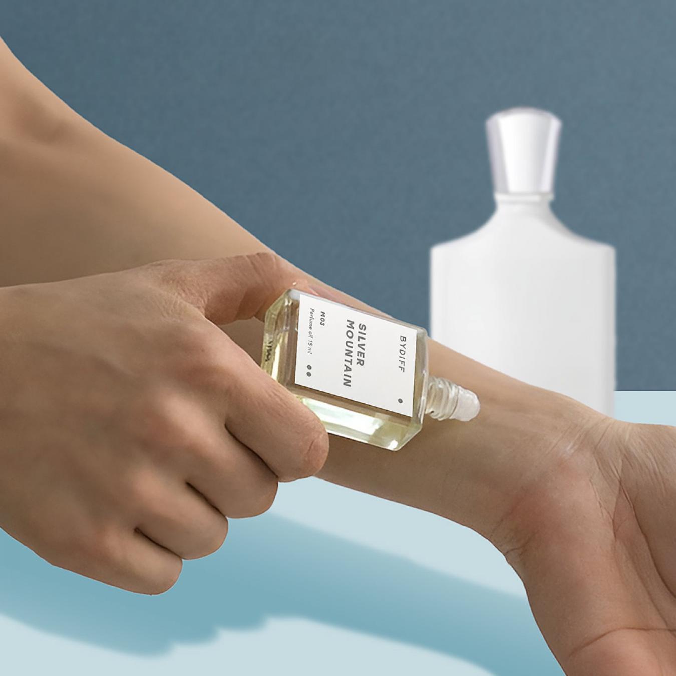 عطر بايدف سيلفر ماونتن للرجال زيت عطري مركز M03