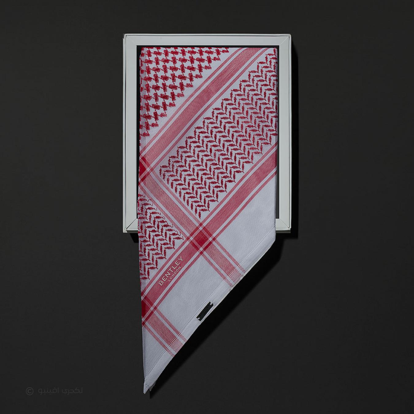 شماغ بنتلي احمر B7