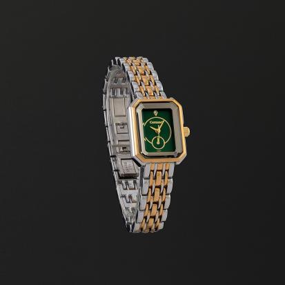 ساعة كاروسيل نسائية مينا اخضر CA409SN
