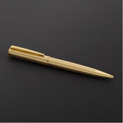 طقم قلم وكبك ذهبي ماركة الدهنج D9011BG