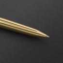 طقم قلم وكبك ذهبي اسود ماركة الدهنج D2173GG - 4