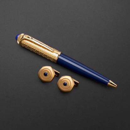طقم قلم وكبك ماركة الدهنج D9111GU