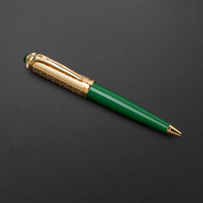 طقم قلم وكبك ماركة الدهنج D9123GGR