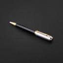 طقم قلم وكبك اسود ذهبي ماركة الدهنج D501GB-S - 3