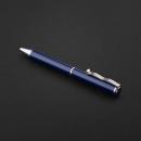 طقم قلم وكبك ازرق فضي ماركة الدهنج D516SU-S - 3