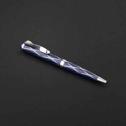 قلم ازرق فضي ماركة الدهنج D523SU-P