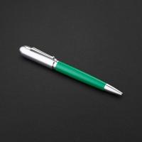 قلم اخضر فضي ماركة الدهنج D533SG-P