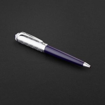 قلم ازرق فضي ماركة الدهنج D538SU-P
