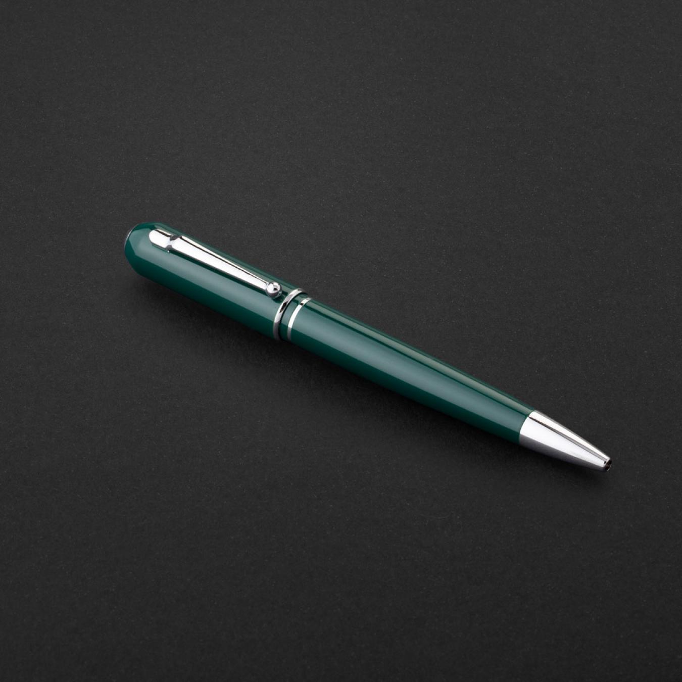 قلم اخضر فضي ماركة الدهنج D539SG-P