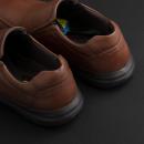 حذاء لوفر جلد بني 7957 - 2
