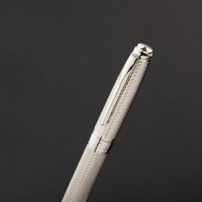 قلم فضي ماركة قريفون 4122SS-P