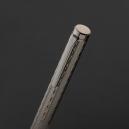 طقم قلم وكبك فضي غامق ماركة قريفون 4123MM - 1