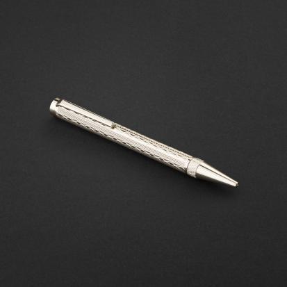 قلم فضي ماركة قريفون 4123SS-P