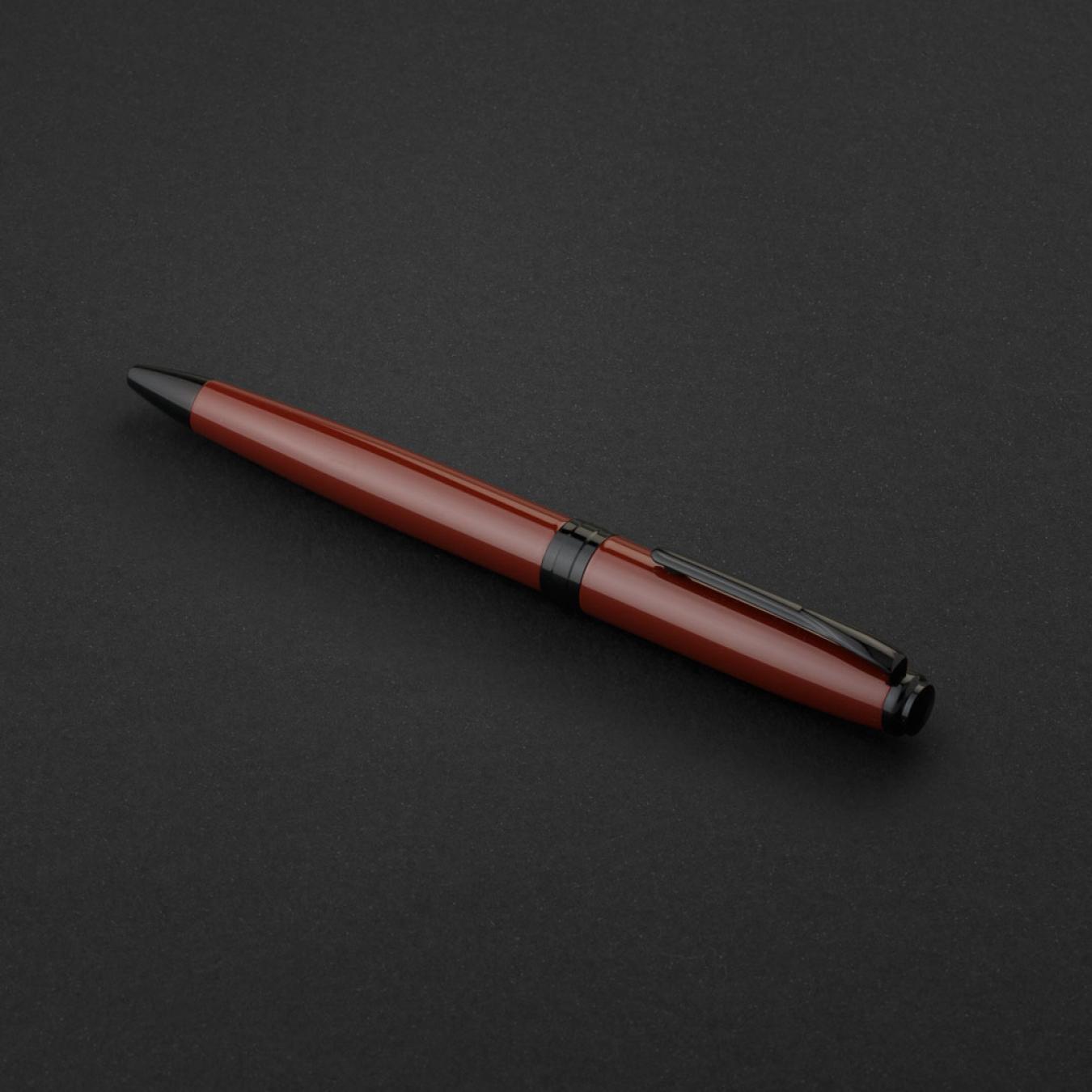 طقم قلم وكبك اسود بني ماركة قريفون 4125NB