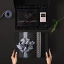 بوكس هدايا ماريو فالنتينو شماغ و عطر مع التخصيص A4 - 1