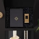 بوكس هدية دنهل شماغ و عطر مع التخصيص A5