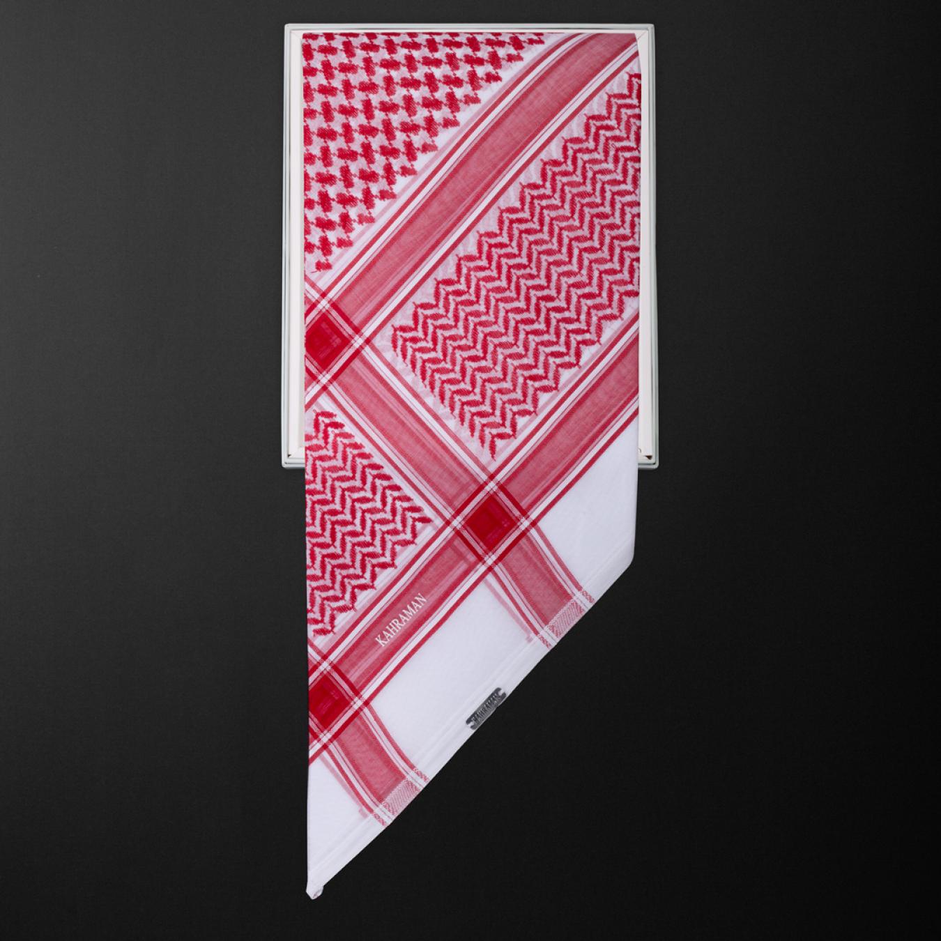 هدايا بسيطه وحلوه شماغ كهرمان رجالي LB2202