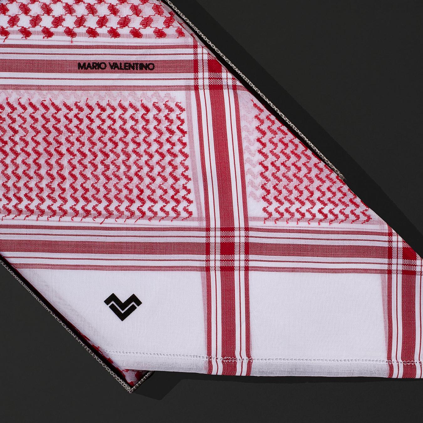 شماغ ماريو فالنتينو احمر SVBR16