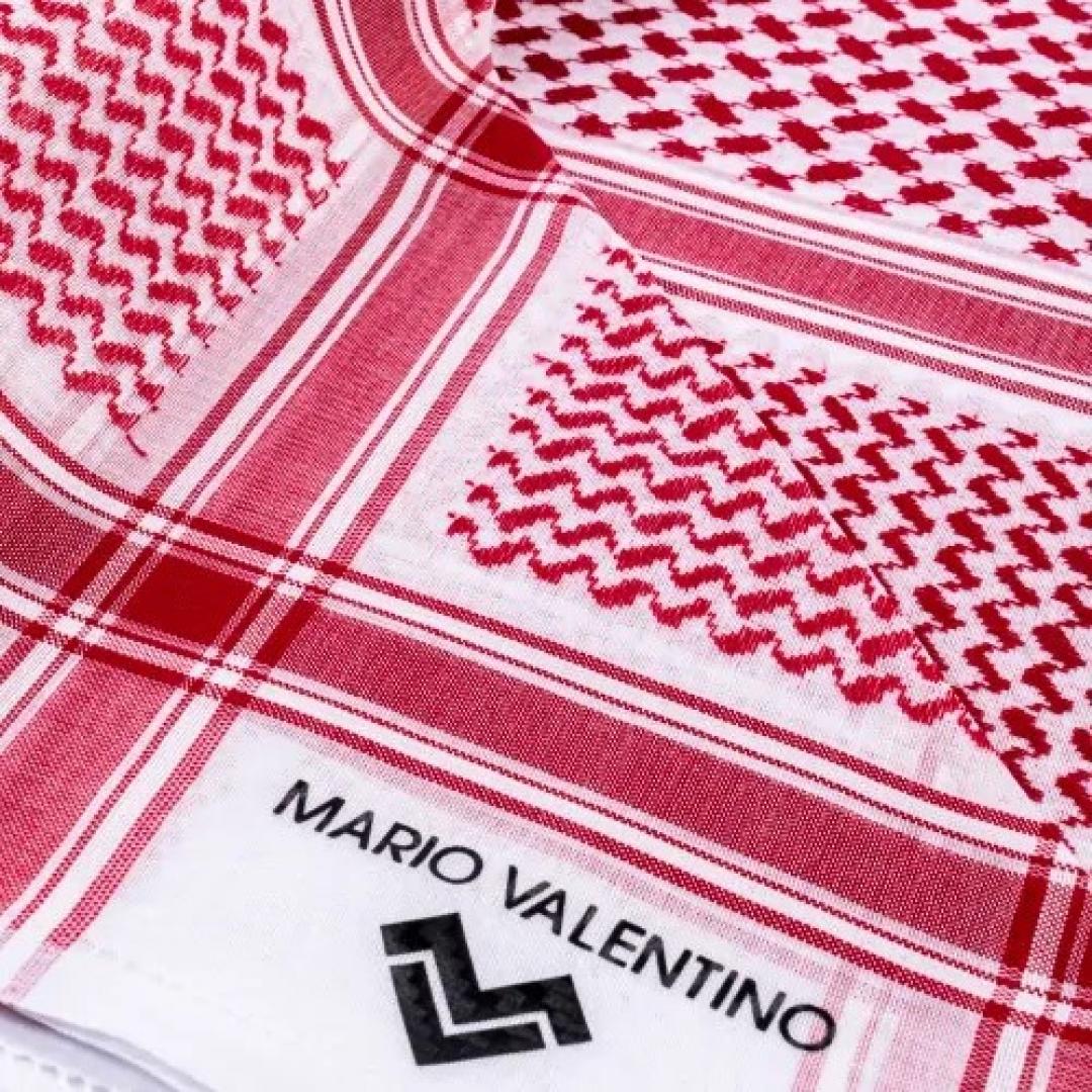 شماغ احمر ماريو فالنتينو بلاك الجديد ايطالي SVBR15