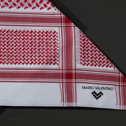 شماغ ماريو فالنتينو بلاك ايطالي SVBR15