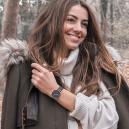 ساعة نسائيه فخمه ميلر أسود ومينا أسود W3R-2BLACK  - 4