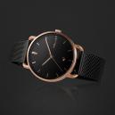 ساعة نسائيه فخمه ميلر أسود ومينا أسود W3R-2BLACK  - 2