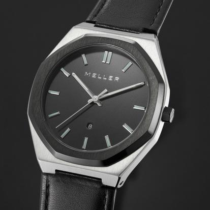 ساعة رجالية فخمه ميلر أسود ومينا أسود 8PN-1BLACK