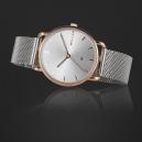 ساعة فخمة ميلر فضي ومينا فضي W3RP-2SILVER - 2