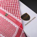 شماغ فرانشيسكو دانتي احمر F.D-R - 2