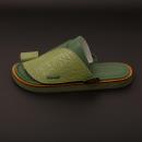 حذاء شرقي جلد طبيعي ايطالي اخضر MH105 - 1