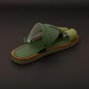حذاء شرقي جلد طبيعي ايطالي اخضر MH105 - 3