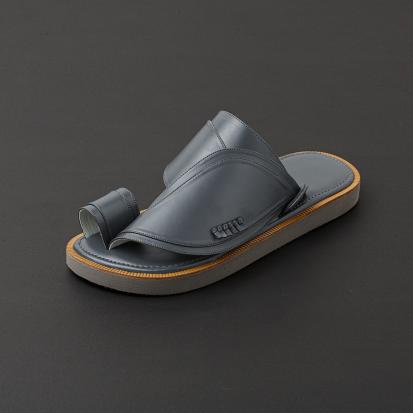حذاء شرقي كلاسيك ايطالي رصاصي غامق MH194