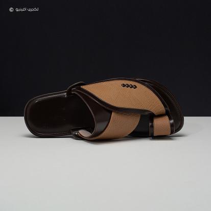 نعال رجالي فاخر بني غامق MK13