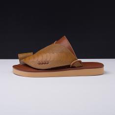 حذاء شرقي جلد طبيعي جملي MR324