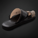 حذاء رجالي رسمي أسود بيج سوادنس MS221 - 2