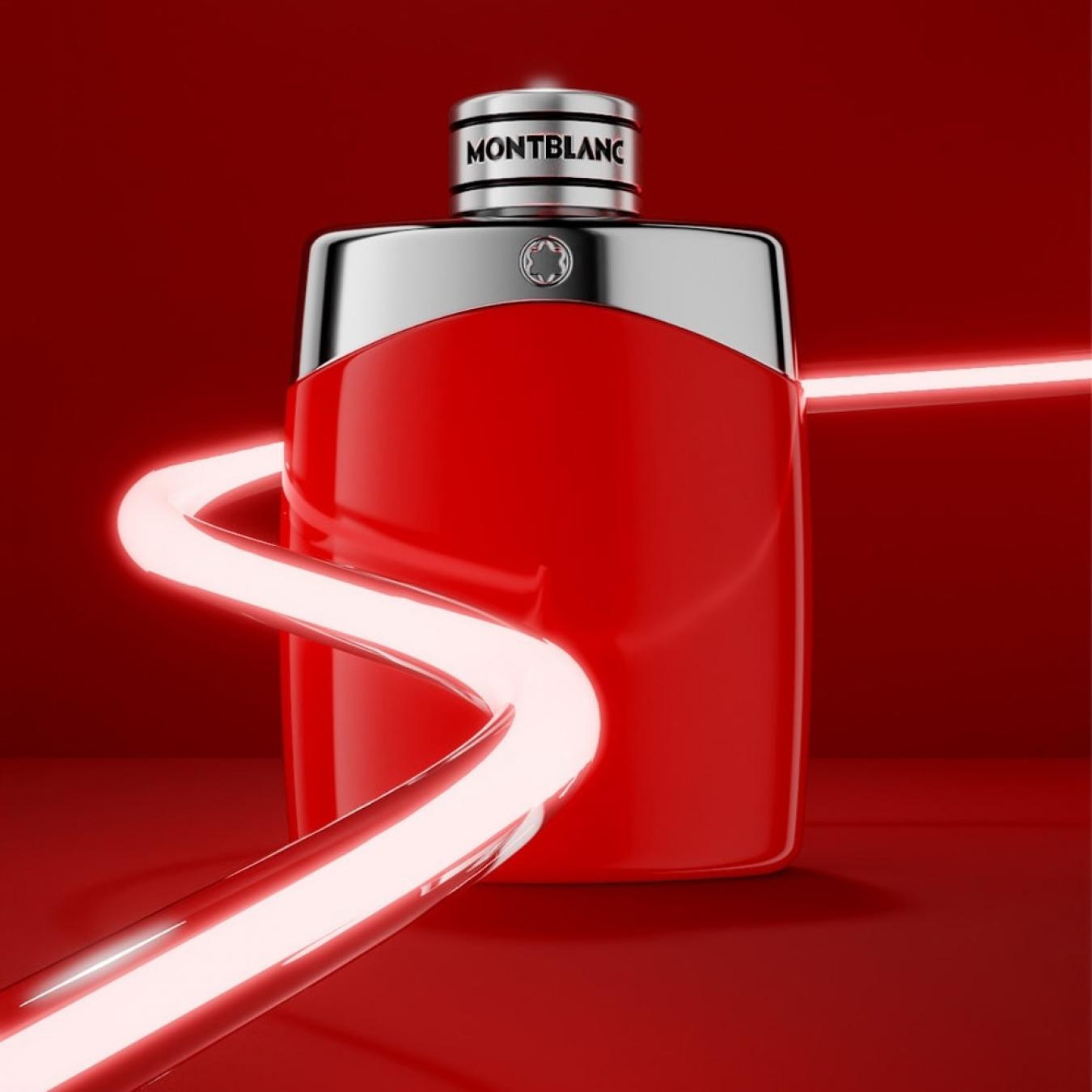 عطر مونت بلانك ليجند رد - او دو بارفيوم للرجال 100 مل