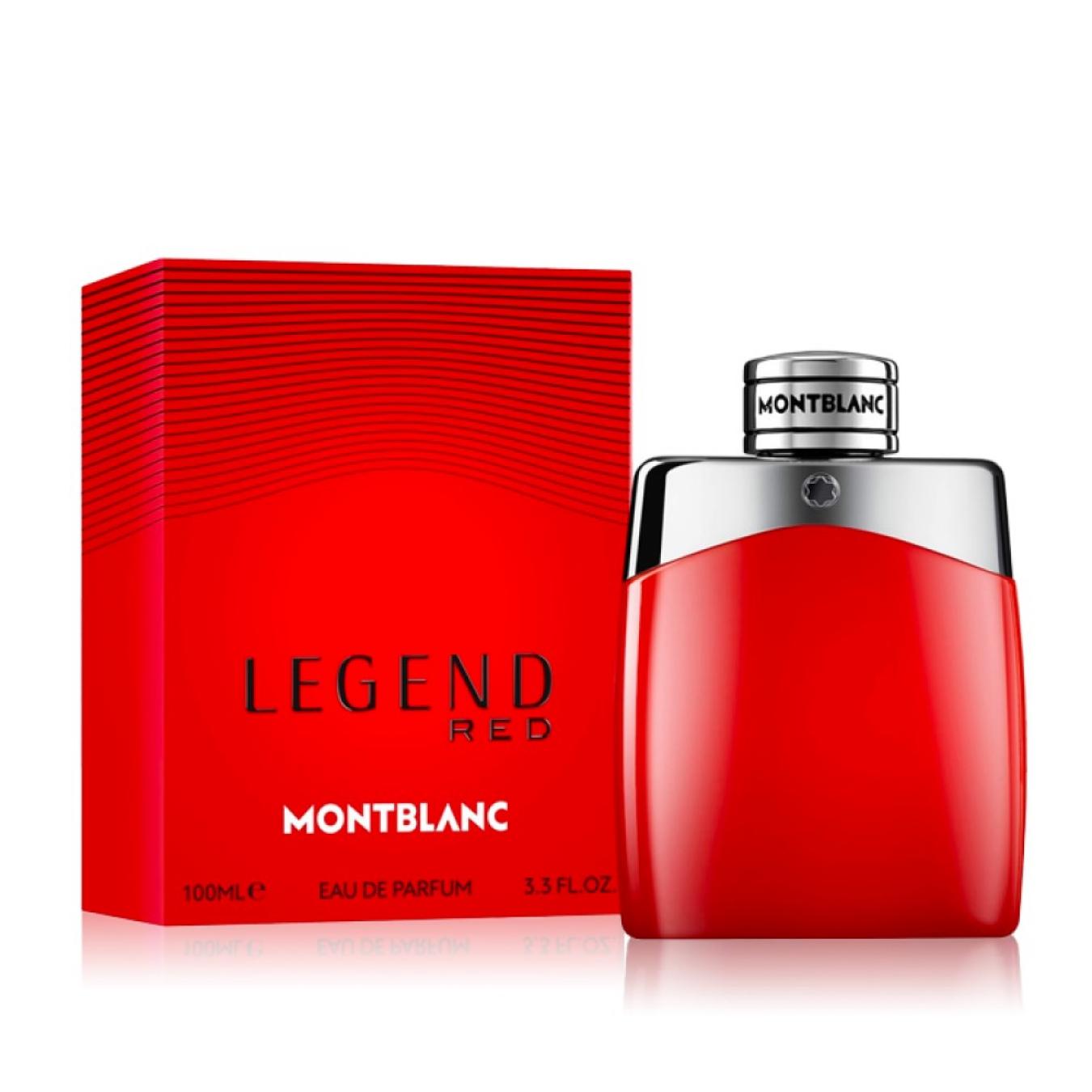 عطر مونت بلانك ليجند رد - او دو بارفيوم للرجال 100 مل