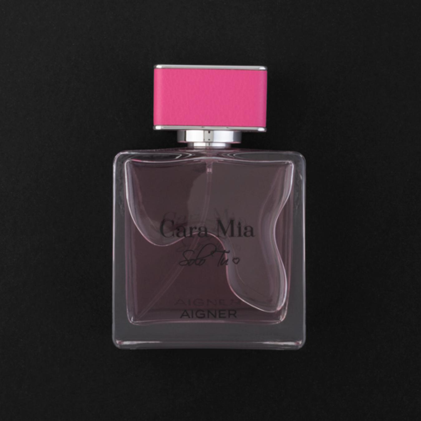 هدية عطر اجنر كارا ميا سولو تو مع وردة وشمعة