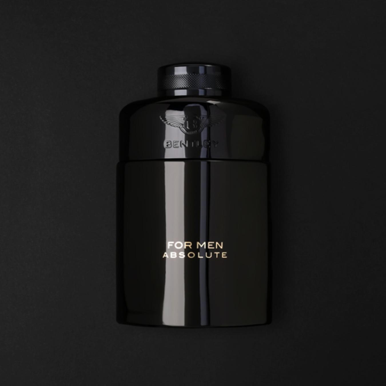 هدية وردة وشمعة مع عطر بنتلي ابسولوت فور مان